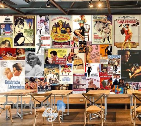 See more ideas about movie wallpapers, wall murals, mural wallpaper. Classic Movie Display Poster Art Wall Murals Wallpaper ...