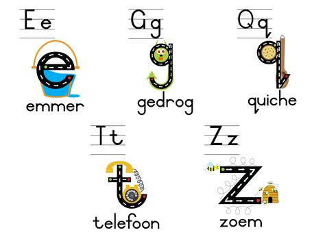 List of things that start with z ; Afrikaans Alphabet A - Z (Individual) - Payhip