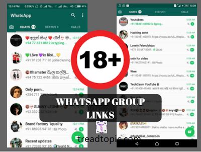 It became popular because of its simple interface. 1000+ Adult 18+ Whatsapp group join link list · Tread ...