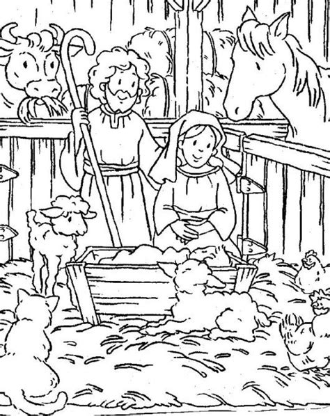 Your children can share the same love through these nativity coloring pages. Baby Jesus Christmas Coloring Pages Printable | Nativity ...