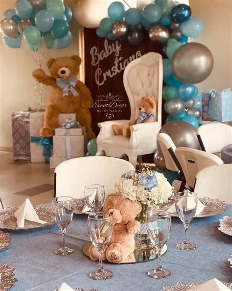 Background can be used to frame a particular area or can be used to strategically hide a wall that doesn't quite fit with your baby shower decor. Teddy bear baby shower ,sweet baby boy wood backdrop and ...