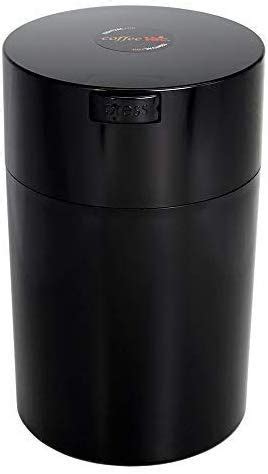 Even though the coffee beans are not technically beans, they are referred to as such because of their resemblance to. Coffeevac 1 lb - The Ultimate Vacuum Sealed Coffee Container, Black Cap | Coffee storage, Coffee ...