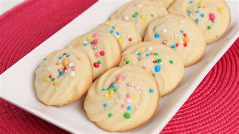 I used a large star piping tip to pipe these cookies out, but you can use a cookie press if you like or a piping tip of your choice. Italian Butter Cookie Recipe - Laura Vitale - Laura in the ...