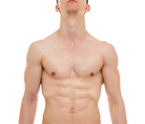 Support this channel and subscribe. Male Chest Anatomy - Man Muscles Front View Stock Photo ...