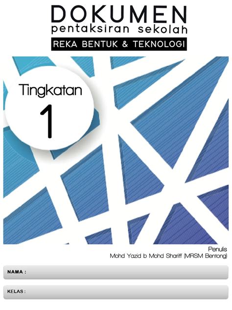 Penghargaan alhamdulillah, bersyukur ke hadrat ilahi kerana dengan limpah dan pentaksiran rbt asimen. buku pentaksiran RBT Tingkatan 1 terkini 2017.pdf