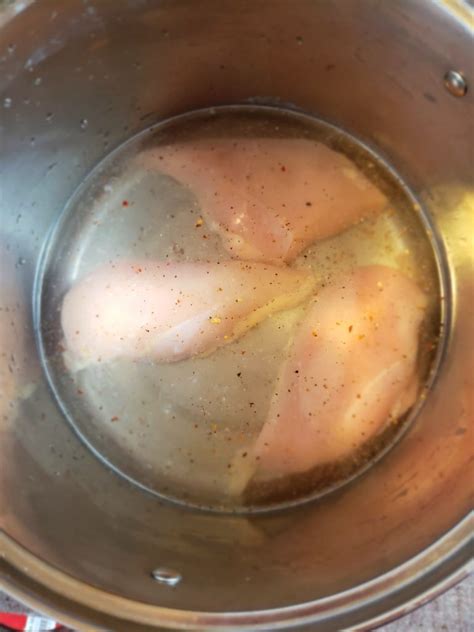 Maybe you would like to learn more about one of these? How to Boil and Shred Chicken Breasts - Fit and Frugal Mommy
