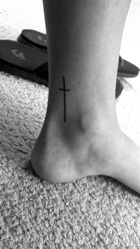 Some people like to wear it but some have a religious issue related to it because they consider it bad to take the cross sign tattoo on the ankle. Pin on Hair/Beauty