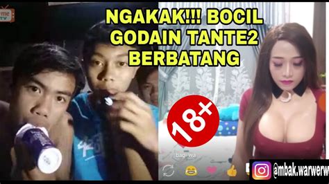 Viral, prank tante vs ojol bikin ngilu adegannya.! NGAKAK!!! BOCIL GODAIN TANTE TANTE BERBATANG ( PRANK OME TV PART 2 ) - YouTube