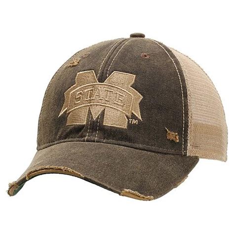 Check out our assortment for iconic mississippi state bulldogs knit hats and beanies for chilly weather or enjoy a sunny gameday while sporting one of our mississippi state visors. Mississippi State Bulldogs Emblem Adjustable Hat - Black ...