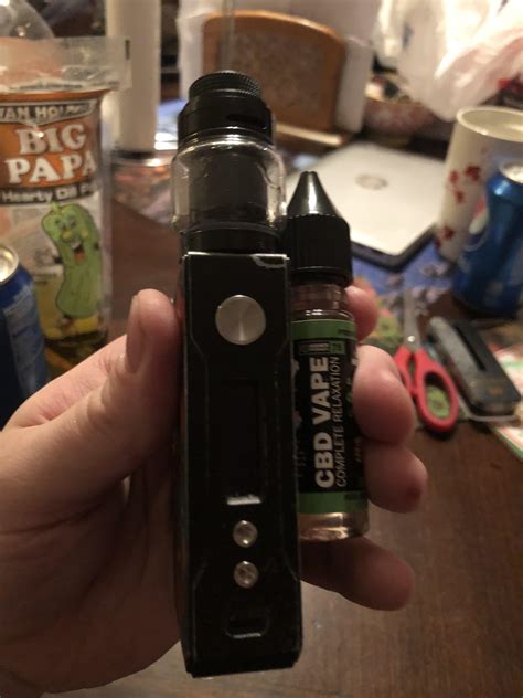 The most powerful platform for your cbd business. Trying out some CBD Vape juice!! : Vaping