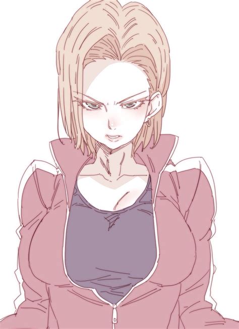 Doragon bōru sūpā) the manga series is written and illustrated by toyotarō with supervision and guidance from original dragon ball author akira toriyama. The Big ImageBoard (TBIB) - android 18 blonde hair blue eyes blue shirt blush breasts commentary ...