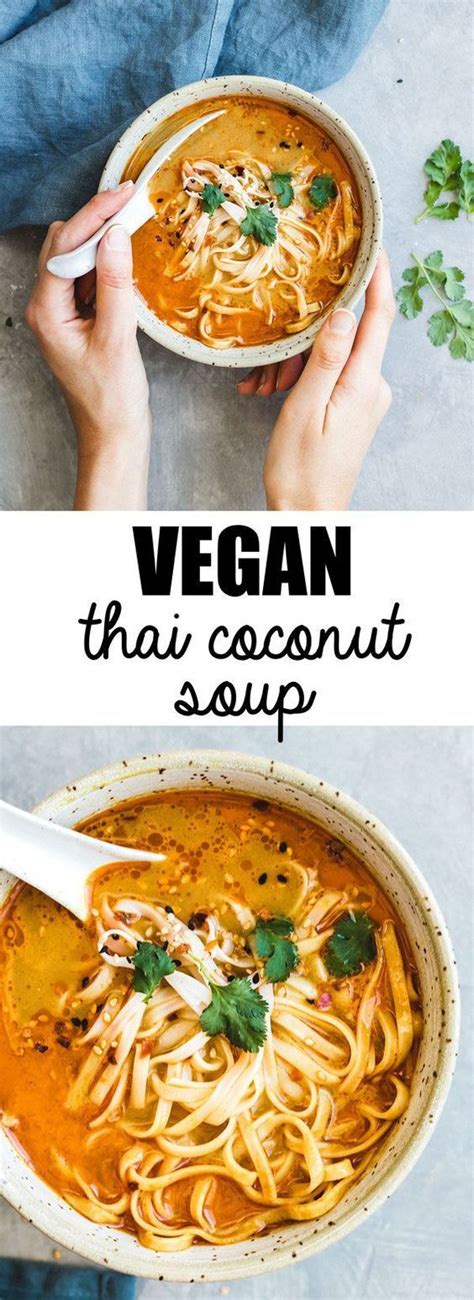 We've got fresh ginger, lemongrass. Northern-Style Vegan Thai Coconut Soup | Recipe | Coconut ...