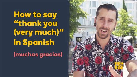 If you want to say that food does not taste good you say eso no está bueno 12 views How to say "Thank You Very Much" in Spanish - Learn ...