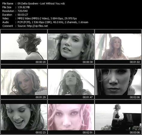 Lost without you (оригинал delta goodrem). Delta Goodrem - Lost Without You - Download Music Video ...