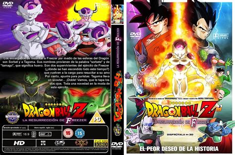 However, remnants of frieza's army sorbet and tagoma (from the japanese word for 'egg') arrive on the planet. riodvd: Dragon Ball Z - La Resurrección de Freezer