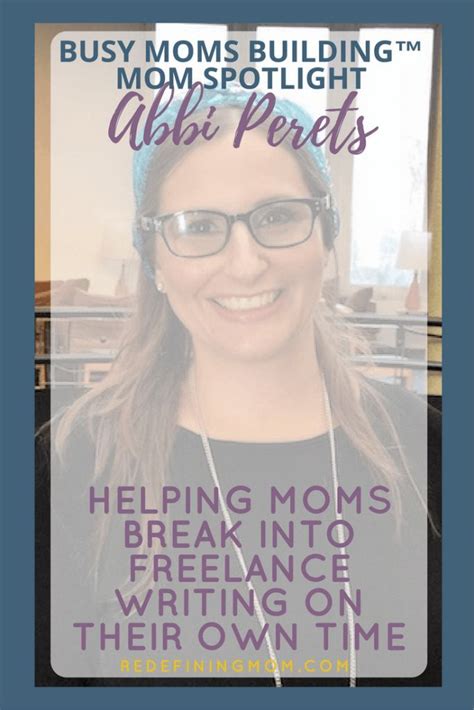 You need to get started on your academic career the right way. Busy Moms Building Mom Spotlight Abbi Perets | Start online business, Busy mom, Working mom ...