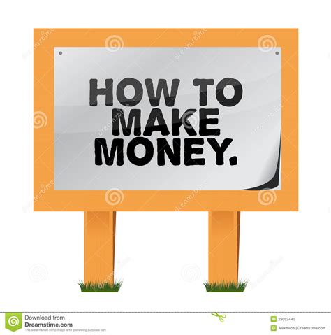 Check spelling or type a new query. How To Make Money On A Wood Sign Stock Photo - Image: 29052440