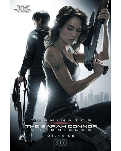 A page for describing characters: Terminator : The Sarah Connor Chronicles Cast photo