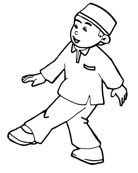 Mewarnai gambar untuk anak sangat baik terlebih diajarkan orangtua pra sekolah, dan yang lebih penting dari itu adalah jangan melarang anak untuk selalu menuangkan imajinasi anak kedalam bentuk gambar atau mewarnai gambar. Gambar Mewarnai Anak Muslim Untuk Anak PAUD dan TK
