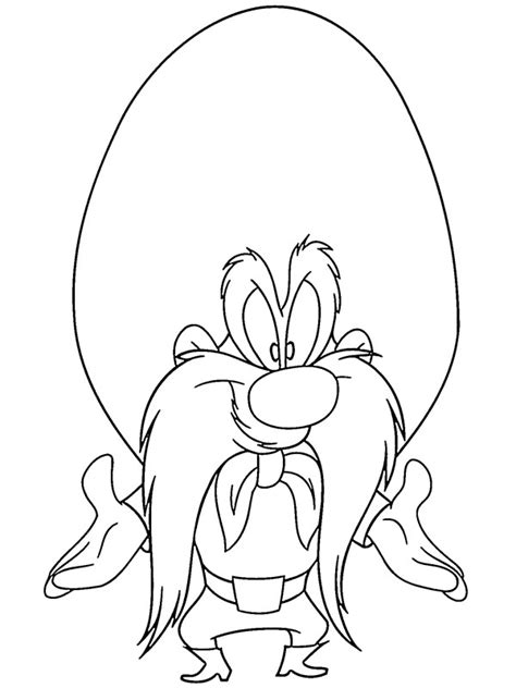 Kids will love drawing and coloring the cartoon coloring pages. colouring page Yosemite Sam | coloringpage.ca