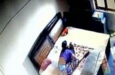 mother beating baby son cctv her catch filmed shocking husband she his house he after suspicious installs moment boy him