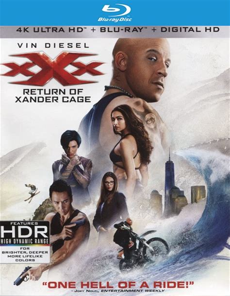 Мировое господство» режиссера ди джея карузо. xXx: Return of Xander Cage (4K Ultra HD + Blu-ray ...