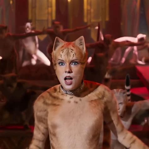 Taylor swift crashes the jellicle ball as bombalurina to sing macavity in tom hooper's 2019 adaptation of cats, the musical by. Taylor swift in the movie cats (With images) | Taylor ...