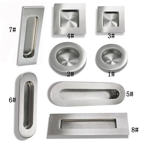 Get it as soon as wed, jun 2. Flush Recessed Finger Pull Sliding Door Handle Kitchen ...