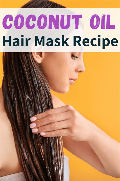 Try to coat the hair strands too. DIY Coconut Oil Hair Mask - Simple Pure Beauty