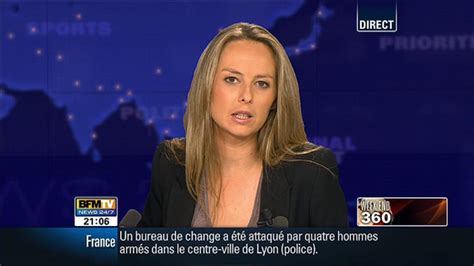 Cet article présente la liste des présentateurs et présentatrices de tf1, une chaîne de télévision française. vuesalatele: Cécile COURATIN - BFM TV - 2010 09 24