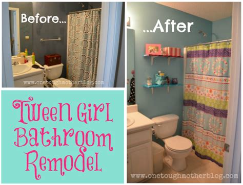 Come on moms and dads, can you relate with me here. Tween Girl Bathroom Reveal | Sweet Tea & Saving Grace