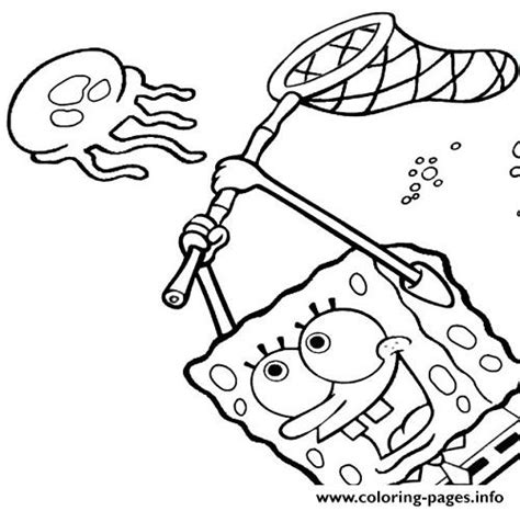 We'll do the shopping for you. Spongebob Catching Jellyfish S4c7c Coloring Pages Printable