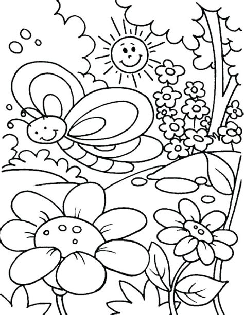 The prankster monkey asked them to make a cap of flowers and wear that so that together they this was our compilation of free printable spring coloring pages for you! Spring Themed Coloring Pages at GetColorings.com | Free ...