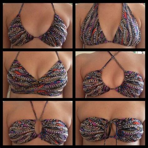 Altering a swimsuit top after weight loss is a good way to avoid spending money on a new swim suit. Pin by Samantha Tucker on DIY Fashion | Triangle bathing ...