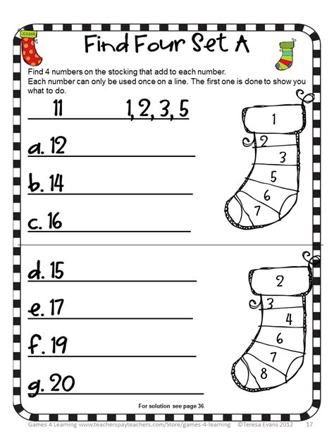 These christmas puzzles are fun to do anytime, but especially so during the christmas season to help you get in the holiday spirit. alternative games: Christmas Math Games