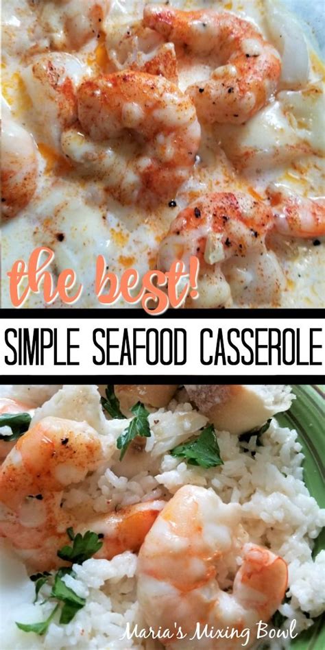 Seafood casserole as made by betsy's gammy. Simple Seafood Casserole is the simplest yet our favorite ...