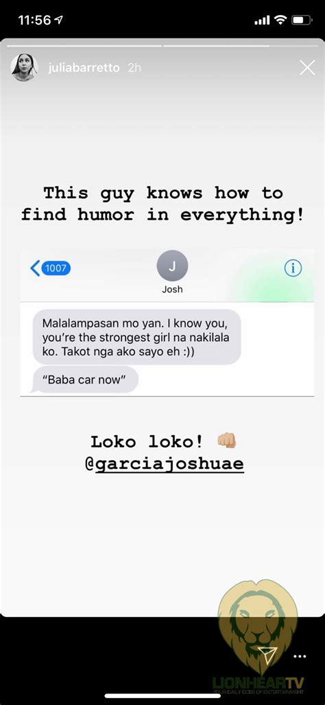 However, the actor is yet to confirm it. Joshua Garcia consoles ex-girlfriend Julia Barretto amid ...