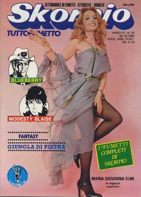 1980 rai 1 anna maria gambineri 3 chiusura programmi 12 aprile. Maria Giovanna Elmi, Skorpio Magazine 30 October 1980 ...