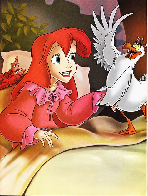 Walt Disney Book Images - Sebastian, Princess Ariel ...