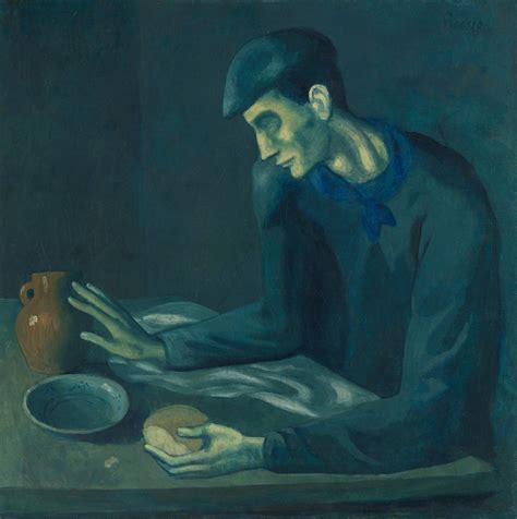 Januar 1920 in paris) war ein italienischer zeichner, maler und bildhauer. Pablo Picasso - The Blind Man's Meal 1903 | This ...