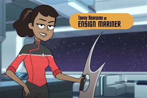 Tawny newsome as beckett mariner: Let's look at Star Trek: Lower Decks - Trek Report