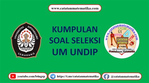 Di kelompok saintek, terdapat pilihan 34 prodi s1 di kampus semarang. Contoh Soal Ujian Mandiri Uin Sunan Kalijaga Yogyakarta ...