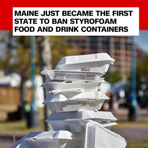 Once buried in our landfills, they will persist for centuries. eliminated of expanded polystyrene food containers. CNN on Instagram: "Food containers made of polystyrene ...