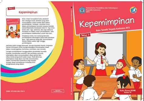 Departemen pendidikan dan kebudayaan (2007). Download Buku Tematik Kelas 6 Tema 7 (Kepemimpinan ...