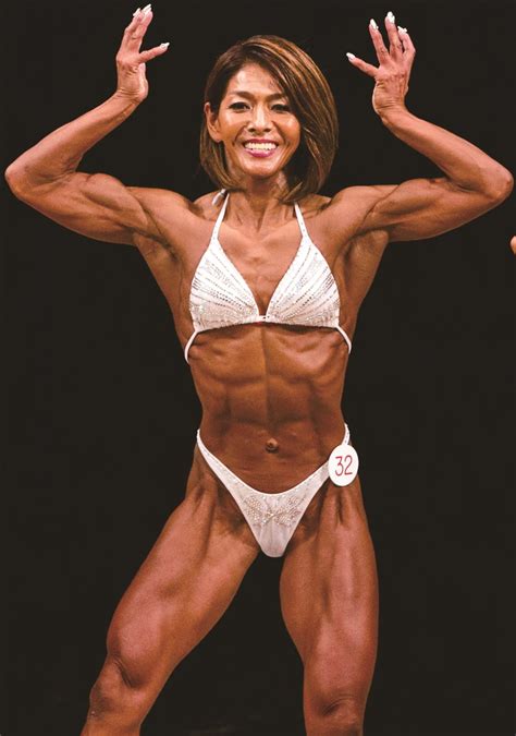 They should engage in aerobic exercise that will reduce the upper body fat and increase the size of. Wonder women of Japanese bodybuilding | Shanghai Daily