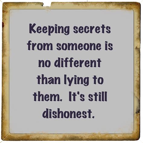 Keeping Secrets Quotes And Sayings. QuotesGram