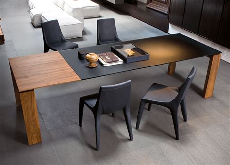Glass extending dining tables ukzn. Go Modern Ltd > Extending Dining Tables > Bonaldo Twice ...