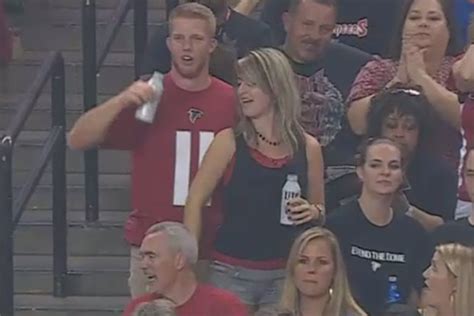 In this wild party we get to see this group of girls having a great time with male strippers. Celebratory Crotch Grab: Female Falcons Fan Gropes ...