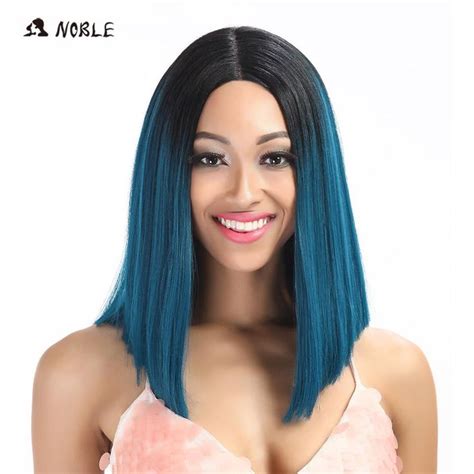 You want the wig to look like it's coming out of your scalp. Noble Straight Synthetic Lace Front wig And T Part 14 Inch ...