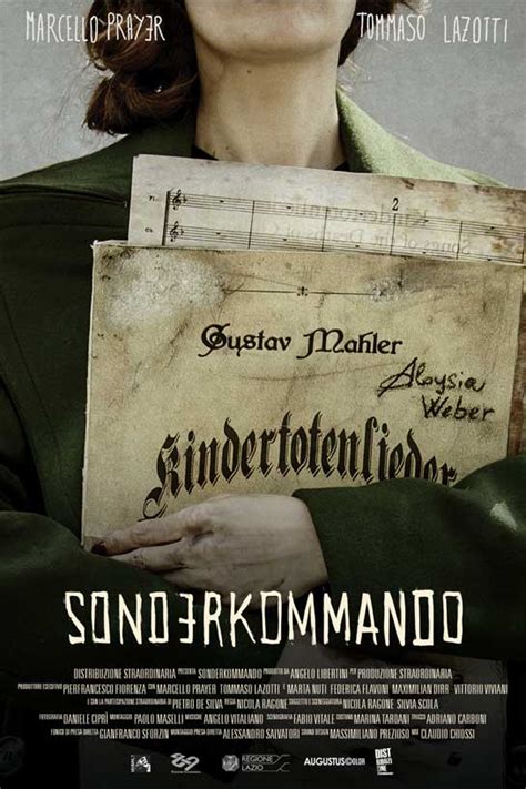 The movie explores issues like homelessness, military family life and adoption. Sonderkommando - Produzione Straordinaria
